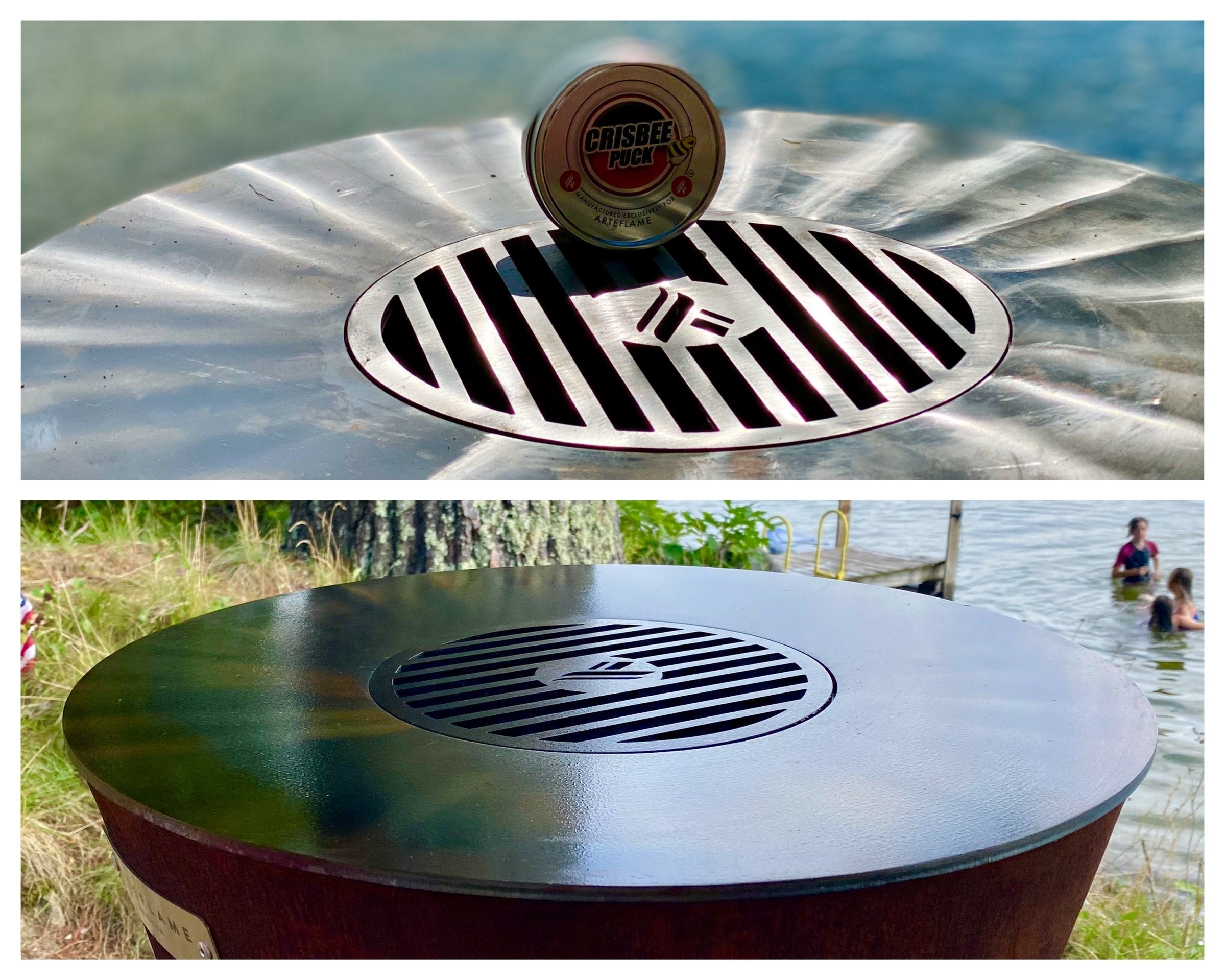 Crisbee® Seasoning Puck — For Arteflame Carbon-Steel Cooktops & Inserts - Energize Trek