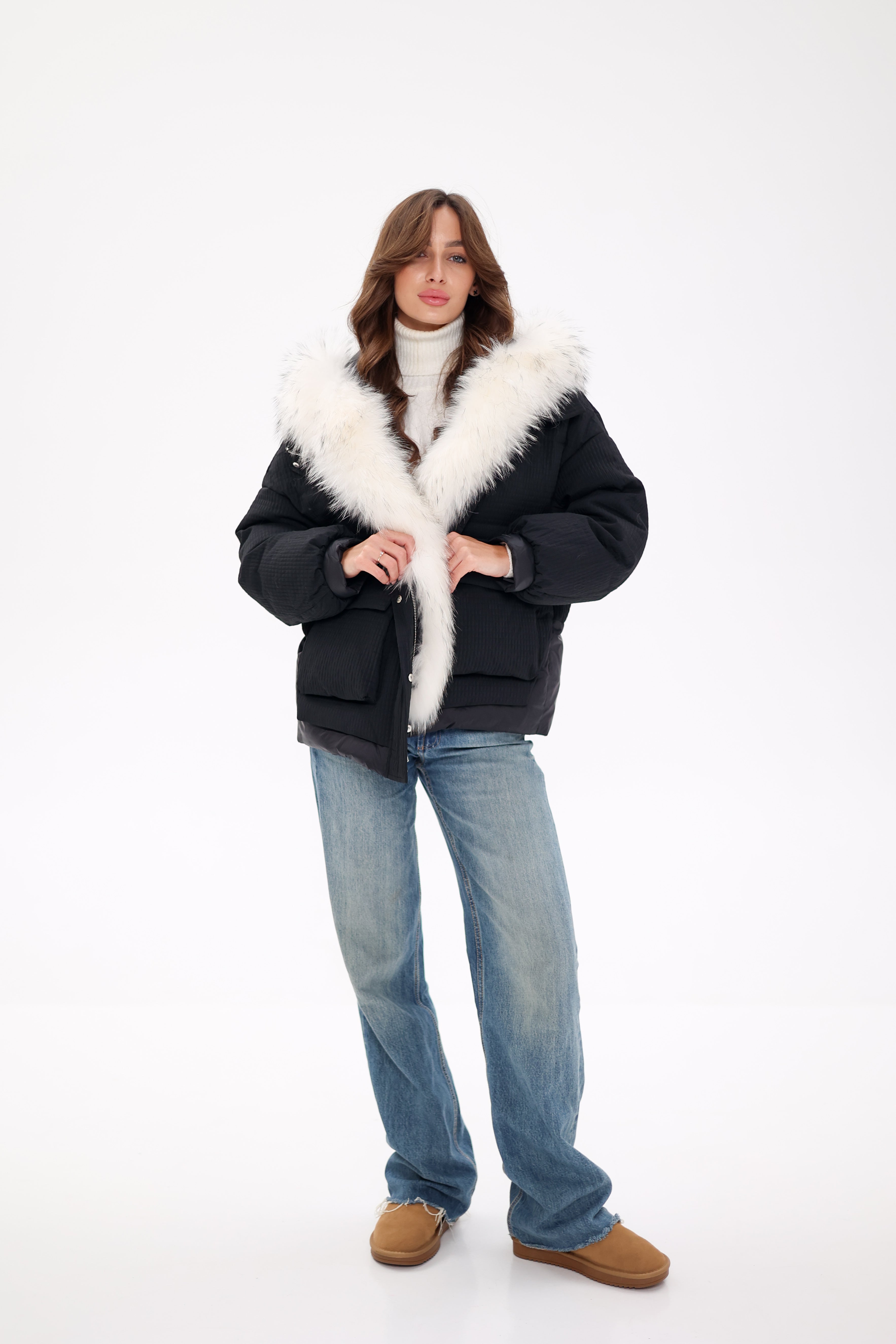 Genuine Fur Down Fill Parka - Energize Trek