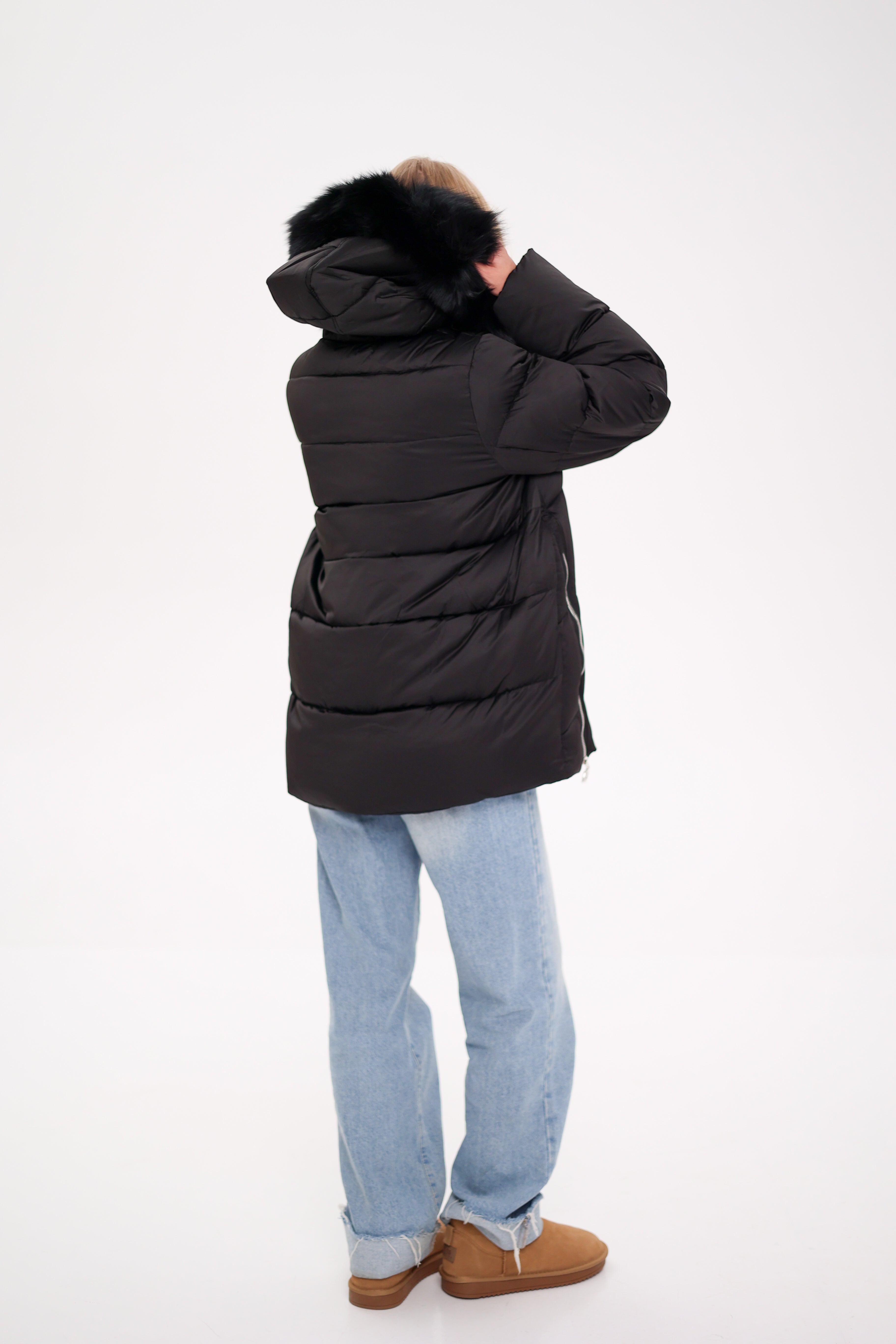Genuine Polar Fox Thinsulate™ Insulation Coat - Energize Trek