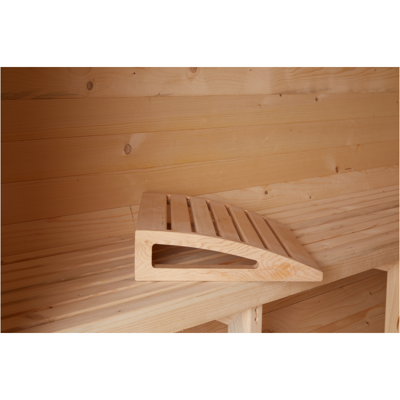 SAUNA EVOLUTION® Cedar Modern Sauna Headrest - Energize Trek