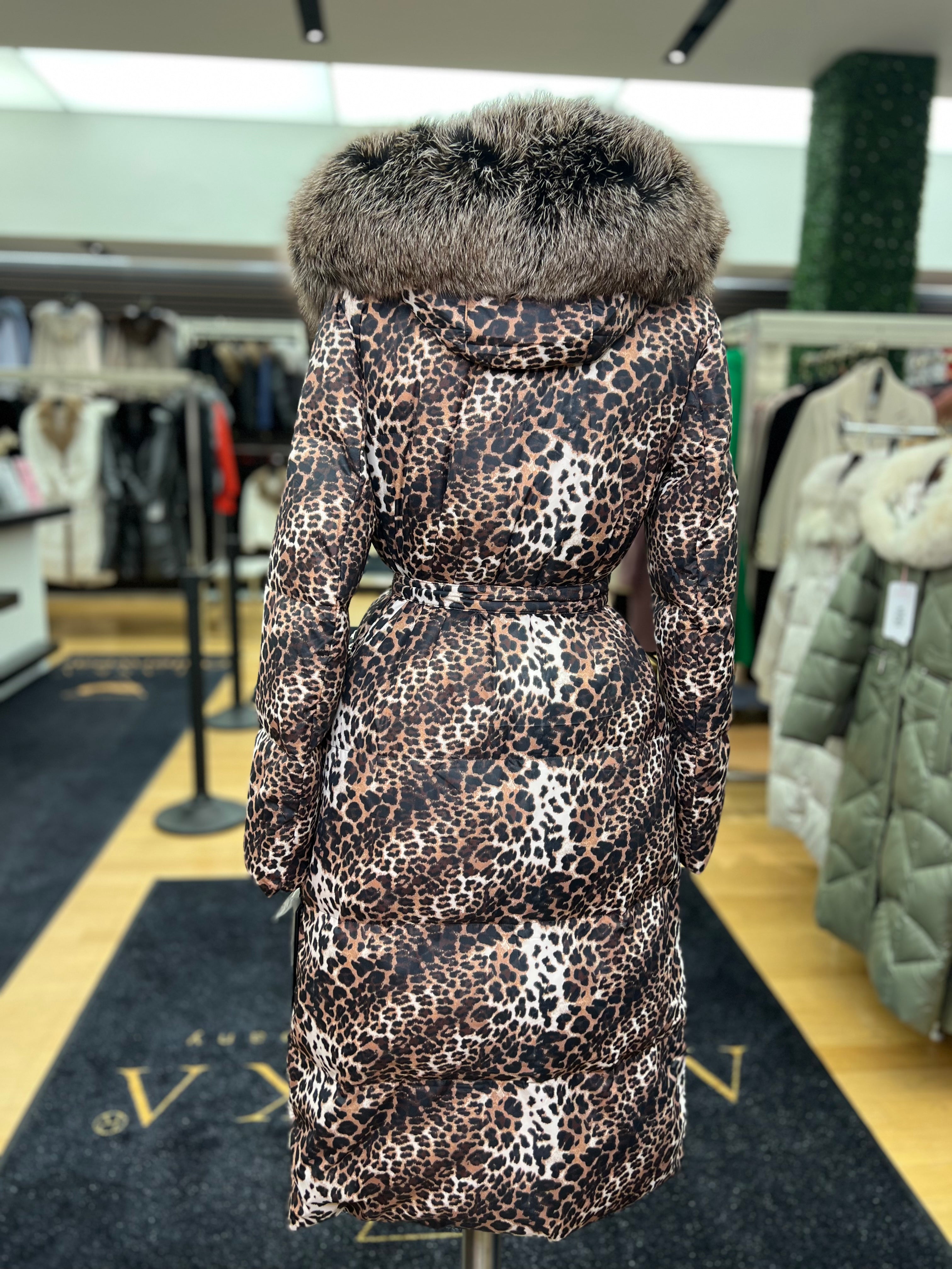 Genuine Silver Fox Down Insulated Parka - Energize Trek