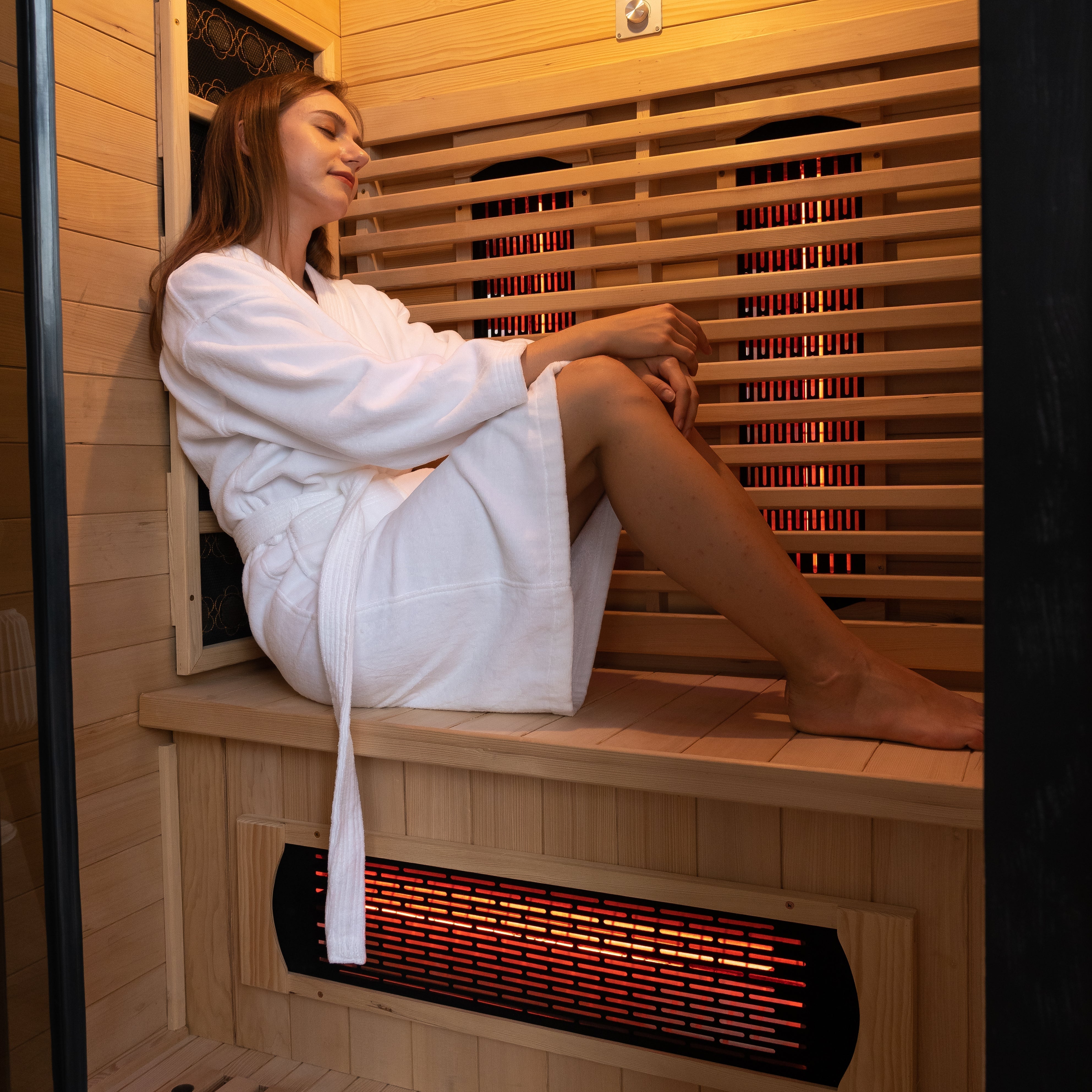 SAUNA EVOLUTION® Luxury Ozone Dry Far Infrared Indoor Sauna - Energize Trek