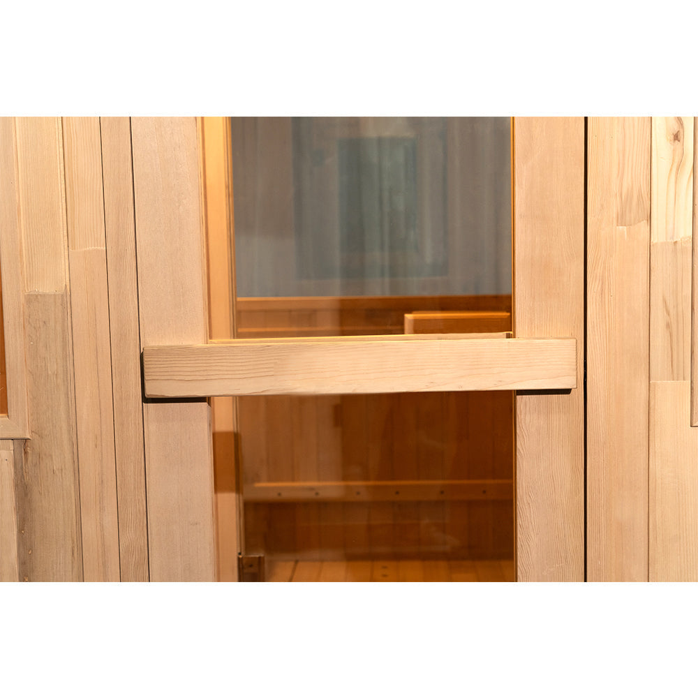 SAUNA EVOLUTION® Barrel Sauna Serenity Nature Air 6 - Energize Trek