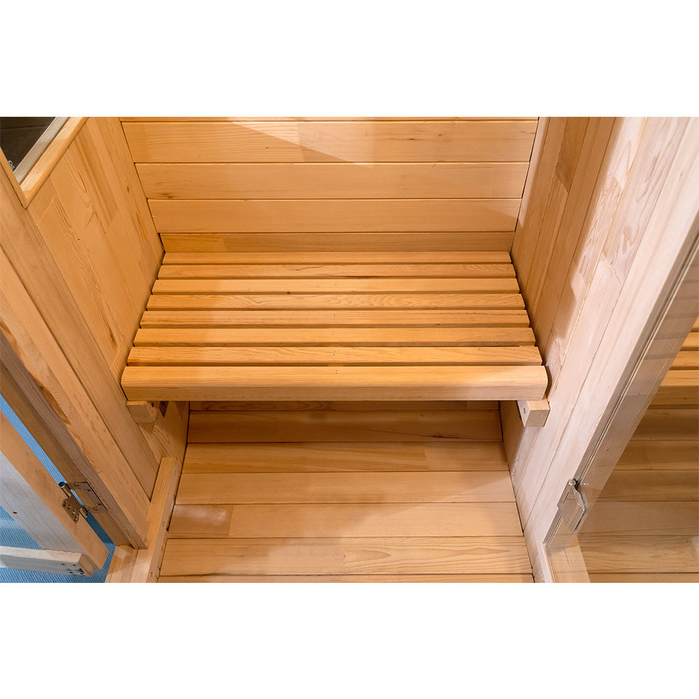 SAUNA EVOLUTION® Barrel Sauna Serenity Nature Air 6 - Energize Trek