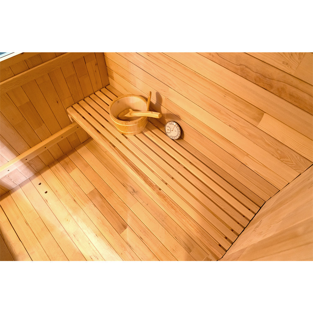 SAUNA EVOLUTION® Barrel Sauna Serenity Nature Air 6 - Energize Trek