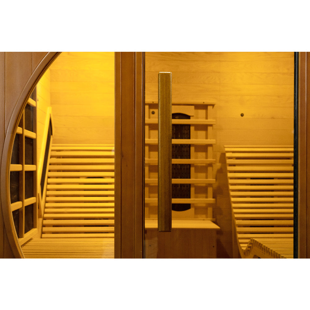 SAUNA EVOLUTION® Indoor Sauna Room with Recliner(Best Seller)Far Infrared 01 - Energize Trek