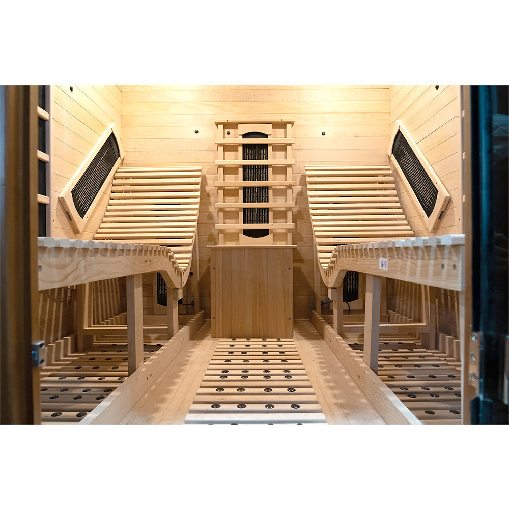 SAUNA EVOLUTION® Indoor Sauna Room with Recliner(Best Seller)Far Infrared 01 - Energize Trek