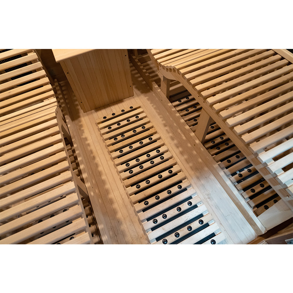 SAUNA EVOLUTION® Indoor Sauna Room with Recliner(Best Seller)Far Infrared 01 - Energize Trek