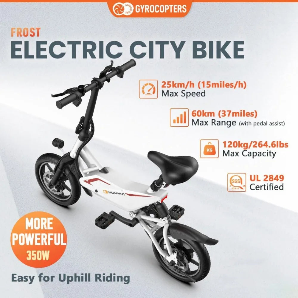 DUTRIEUX UL2849 Safe Folding Ebike - Compact & Eco-Friendly - Energize Trek