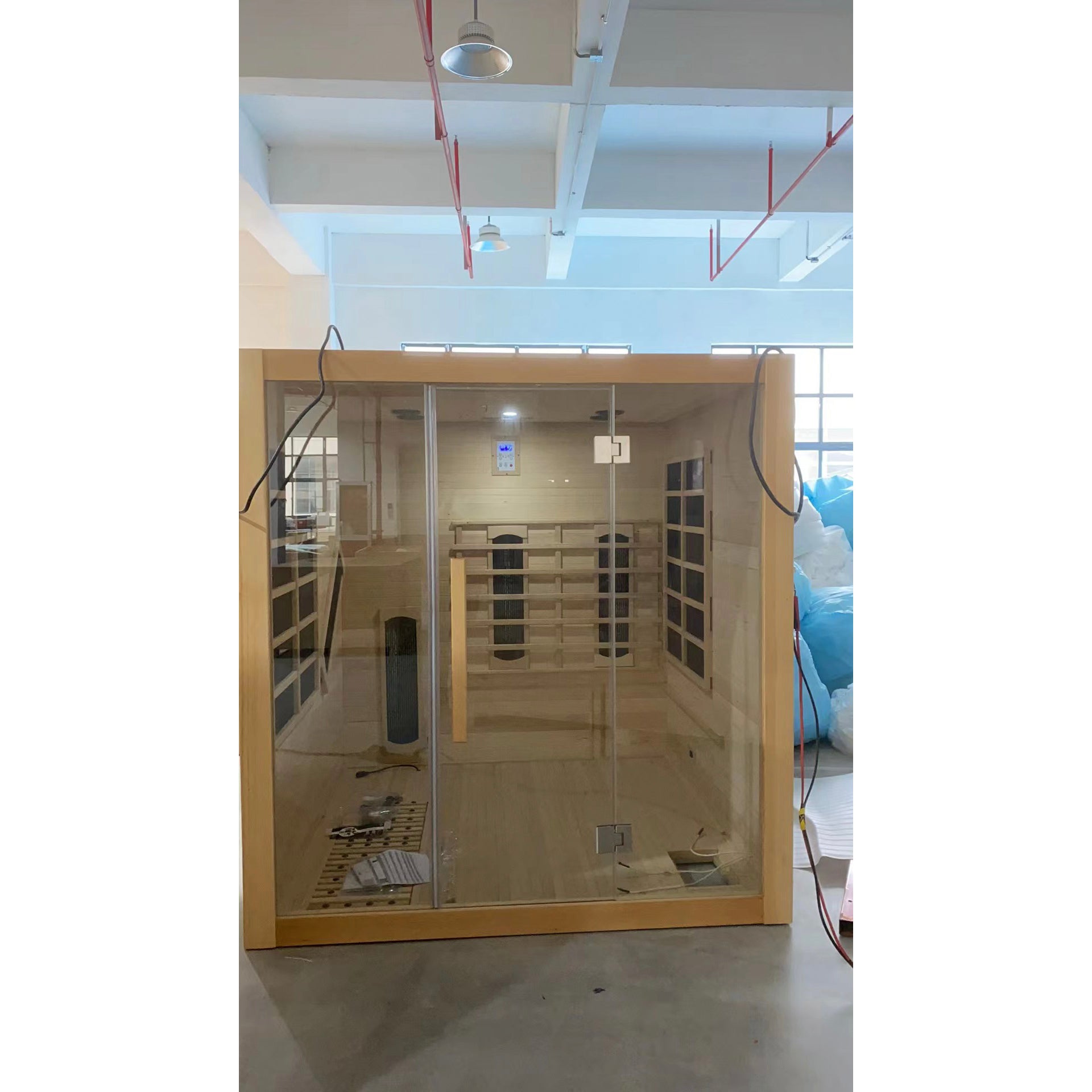 SAUNA EVOLUTION® Indoor Steam and Far-infrared Sauna Dual System 01 - Energize Trek