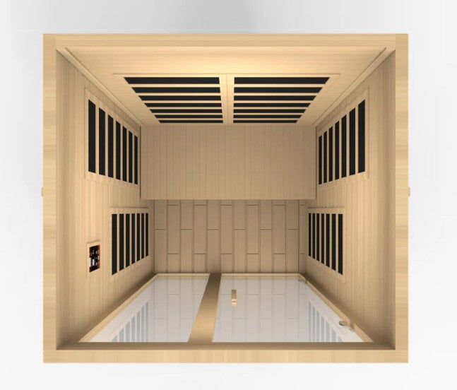 Dynamic "Santiago" 2 Person Low EMF FAR IR Sauna - Energize Trek