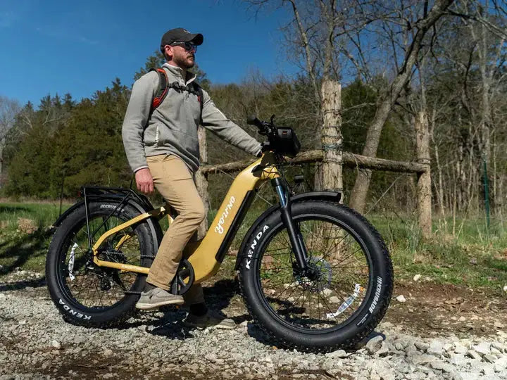 YOUNG Electric E-Scout Pro Step-Through Commuter Ebike | Up to 80 Miles, 28 MPH | 960Wh LG Battery, 26’’ All-terrain eBike - Energize Trek