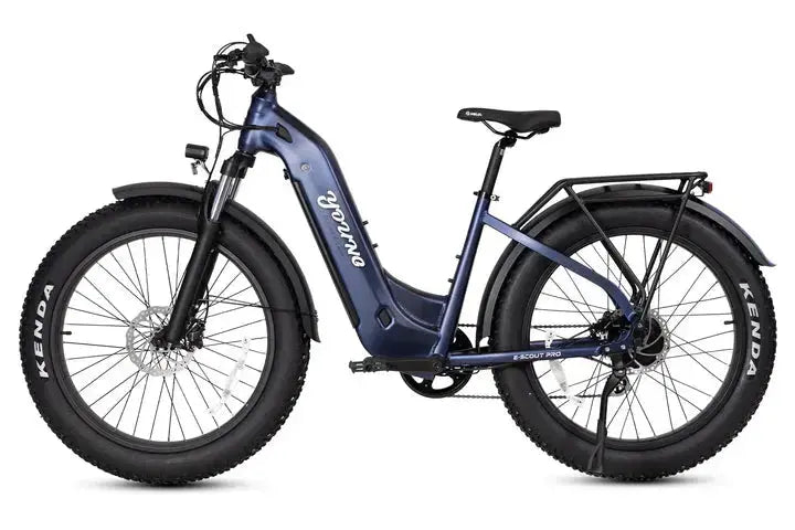 YOUNG Electric E-Scout Pro Step-Through Commuter Ebike | Up to 80 Miles, 28 MPH | 960Wh LG Battery, 26’’ All-terrain eBike - Energize Trek