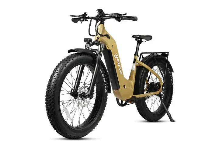 YOUNG Electric E-Scout Pro Step-Through Commuter Ebike | Up to 80 Miles, 28 MPH | 960Wh LG Battery, 26’’ All-terrain eBike - Energize Trek