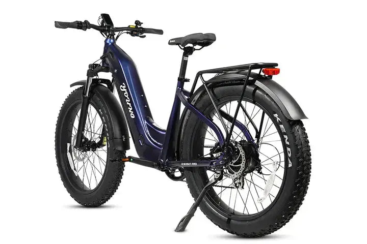 YOUNG Electric E-Scout Pro Step-Through Commuter Ebike | Up to 80 Miles, 28 MPH | 960Wh LG Battery, 26’’ All-terrain eBike - Energize Trek