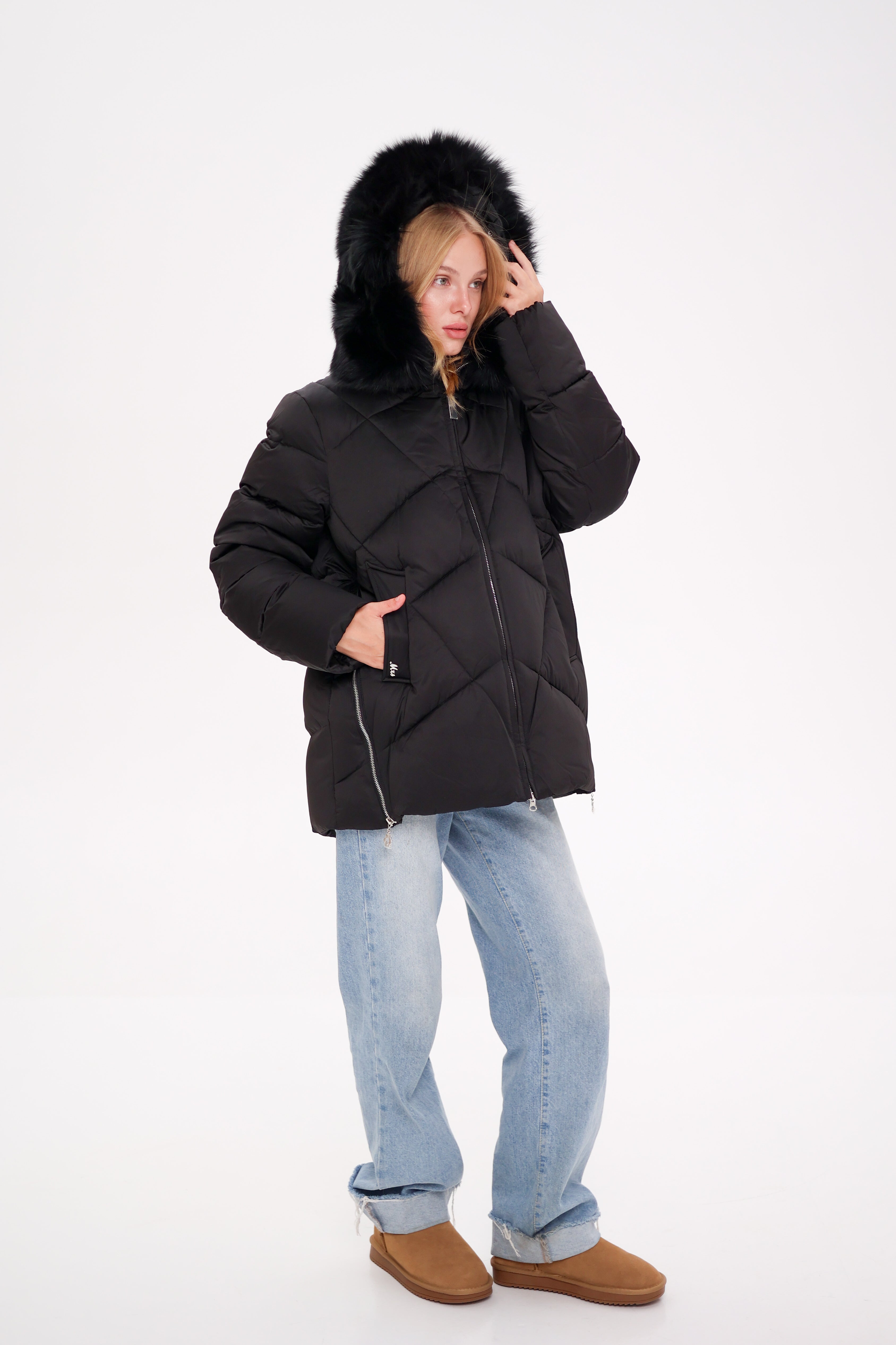 Genuine Polar Fox Thinsulate™ Insulation Coat - Energize Trek