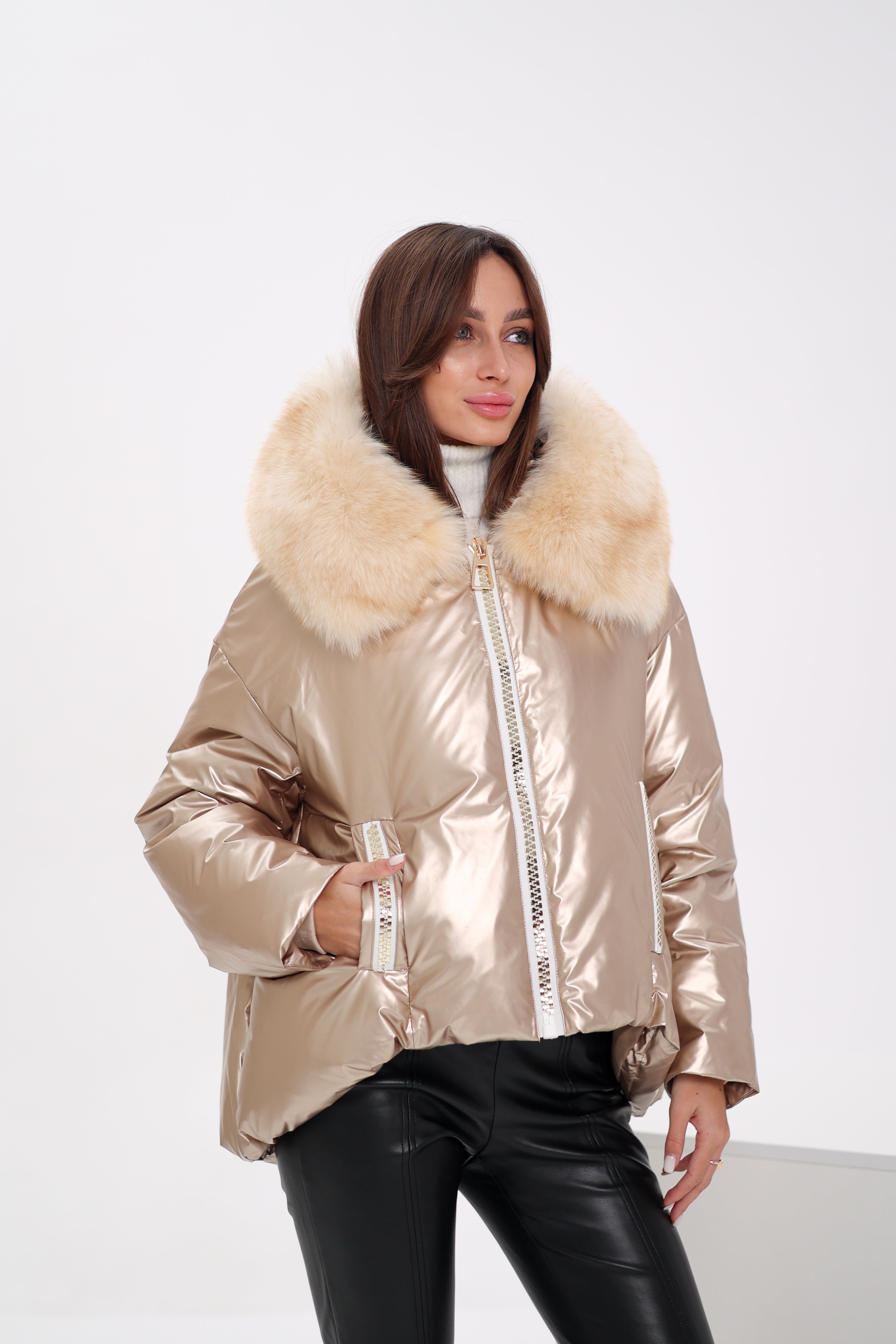 Genuine Polar Fox Down Fill Jacket - Energize Trek