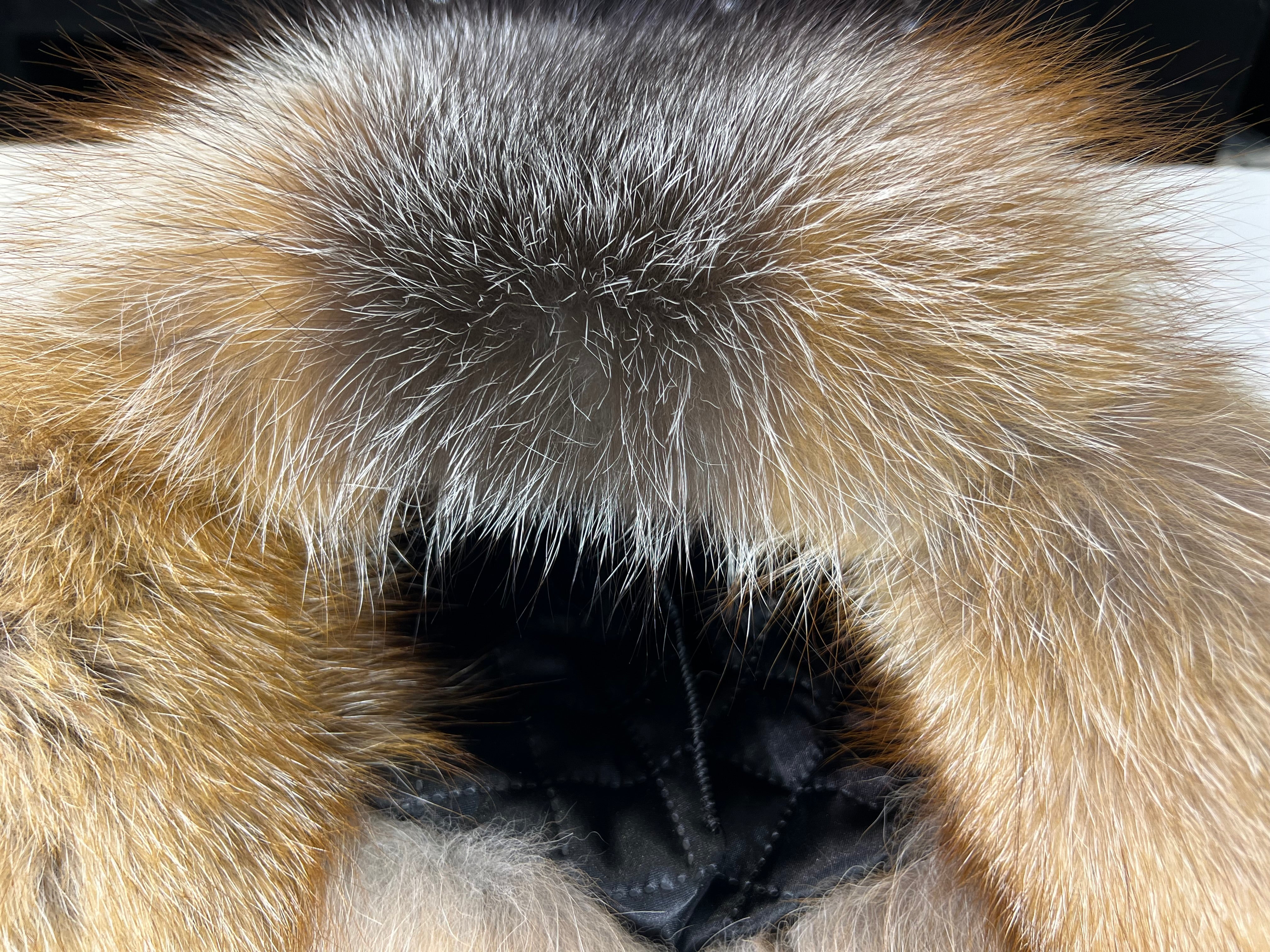 Genuine Silver Fox Fur Genuine Leather Hat - Energize Trek