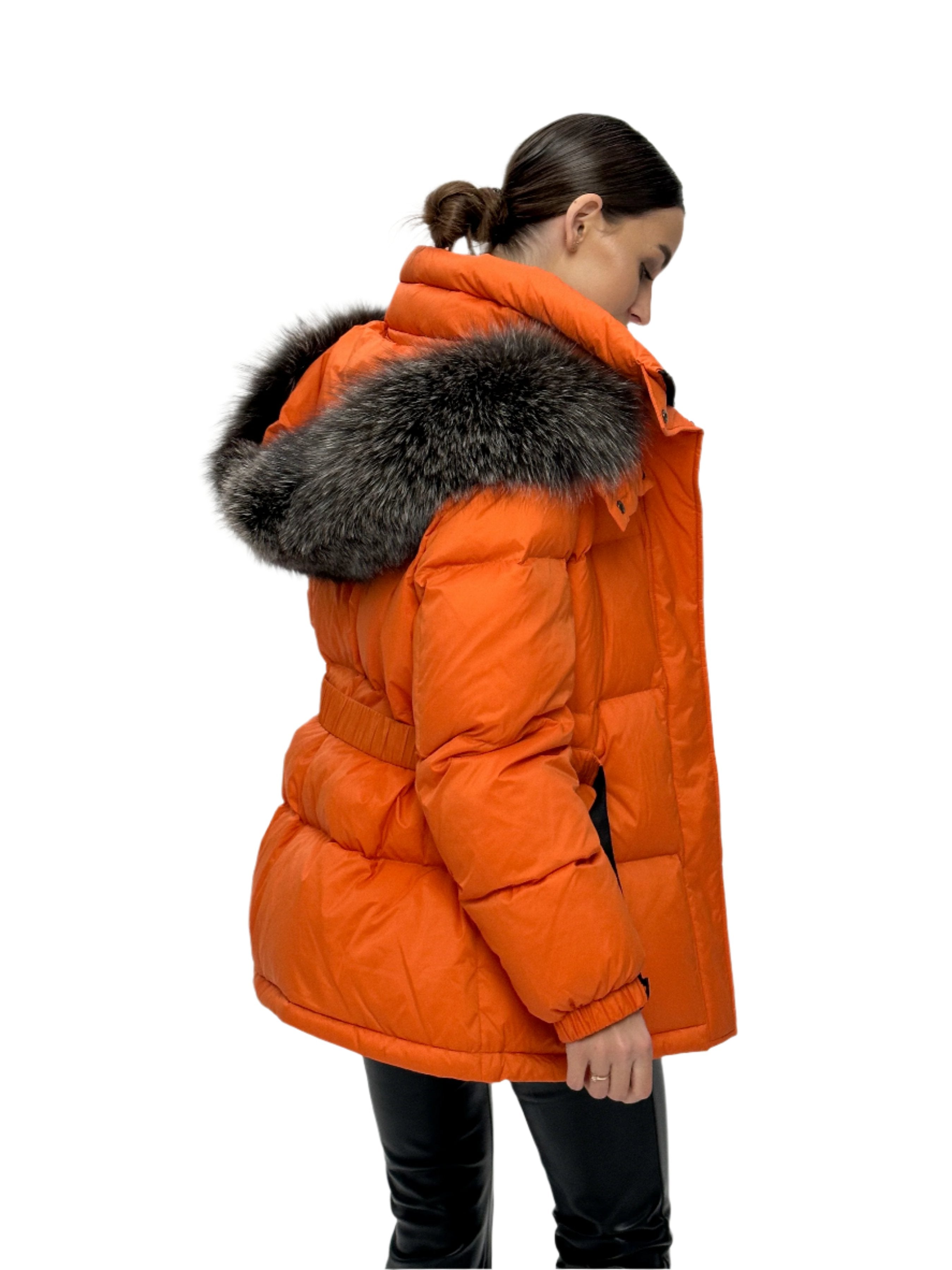 Genuine Silver Fox Down Fill Jacket - Energize Trek