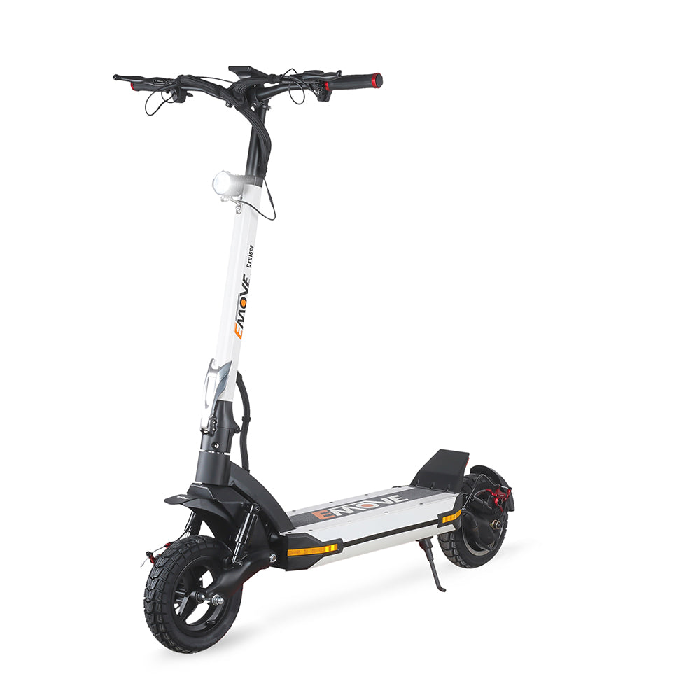 EMOVE Cruiser V2 – 52V and 60V Quad Suspension 62-Mile Long-Range Electric Scooter - Energize Trek