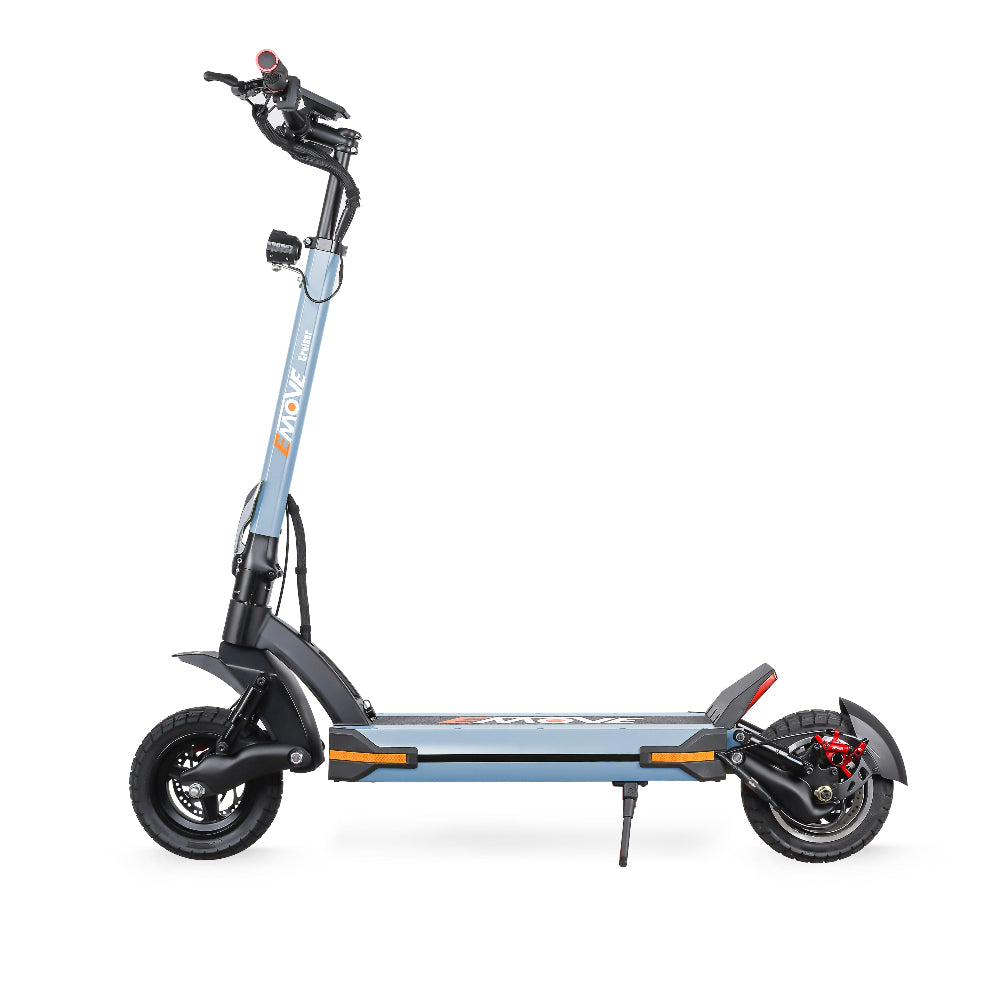 EMOVE Cruiser V2 – 52V and 60V Quad Suspension 62-Mile Long-Range Electric Scooter - Energize Trek