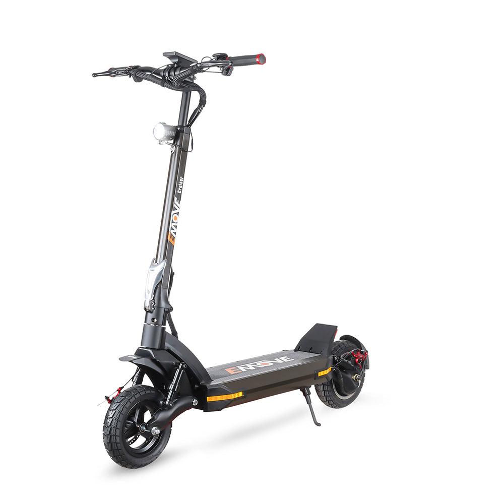 EMOVE Cruiser V2 – 52V and 60V Quad Suspension 62-Mile Long-Range Electric Scooter - Energize Trek