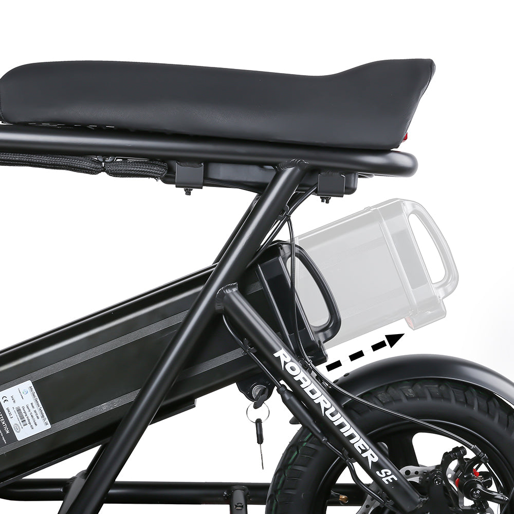 EMOVE RoadRunner SE Ultra Light-Weight Seated Electric Scooter Bike - Energize Trek
