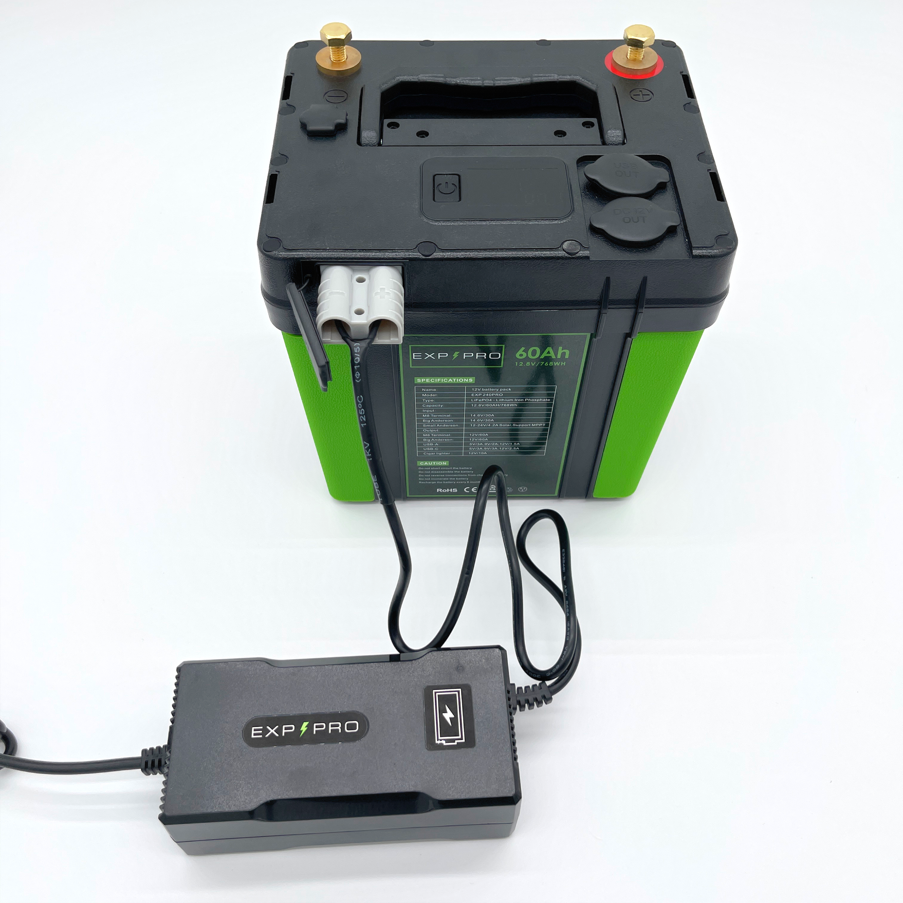 EXP240PRO + 100 Watt Solar Panel Bundle - Energize Trek