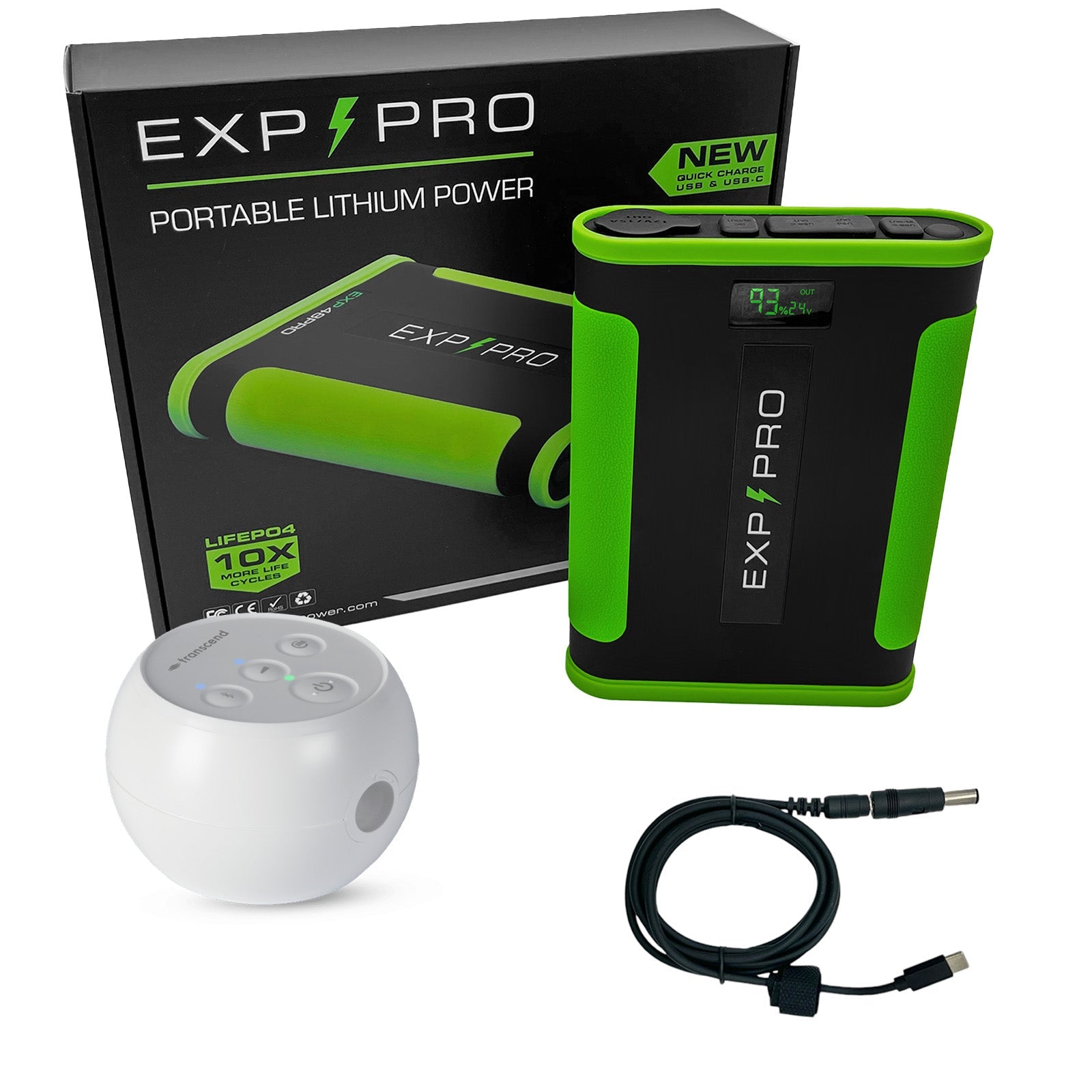 EXP48PRO APEX Battery (CPAP DC Cord Included) - Energize Trek