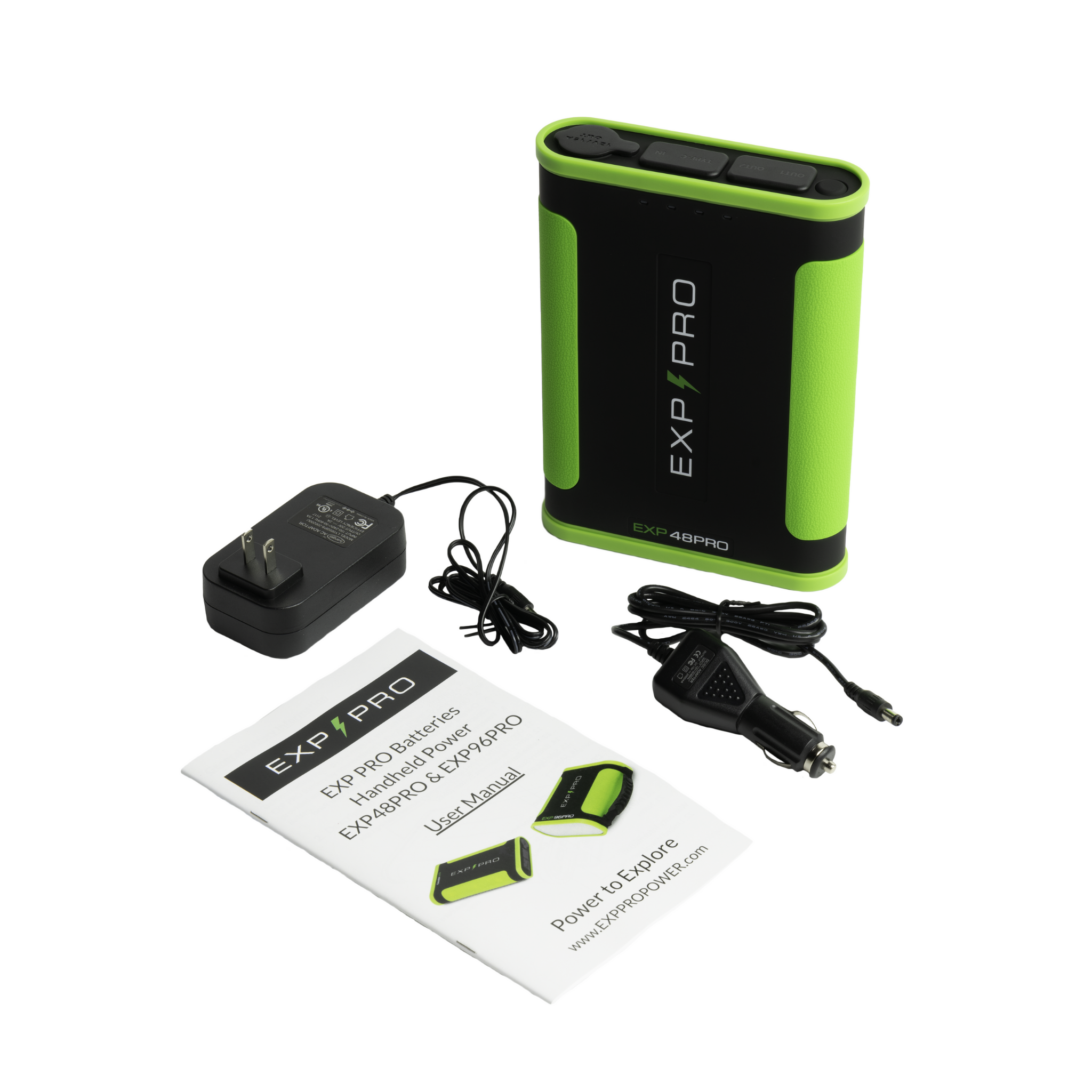 EXP48PRO APEX Battery (CPAP DC Cord Included) - Energize Trek