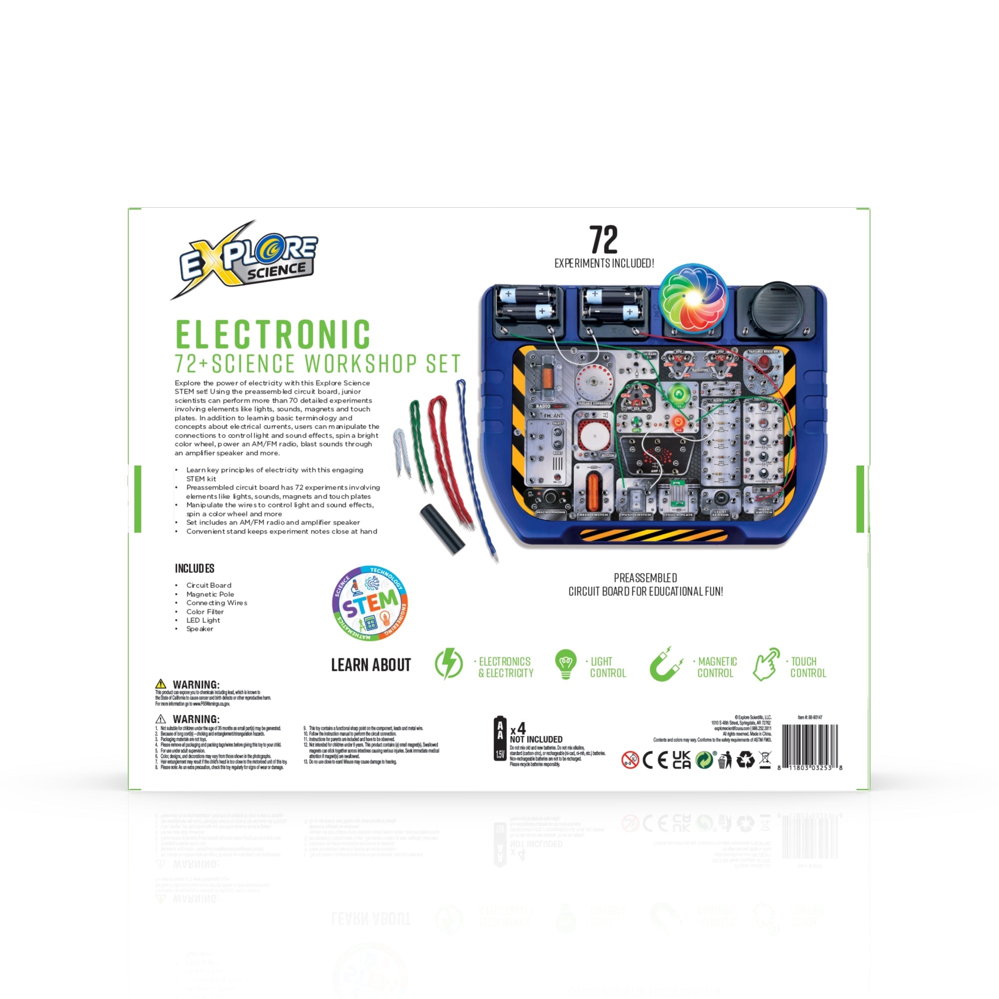 Electronic 72+ Science Workshop - STEM - Energize Trek
