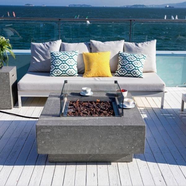 Elementi Manhattan Fire Pit OFG103 - Energize Trek