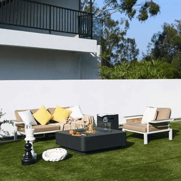 Elementi Plus Bergamo Fire Table OFG419DG - Energize Trek