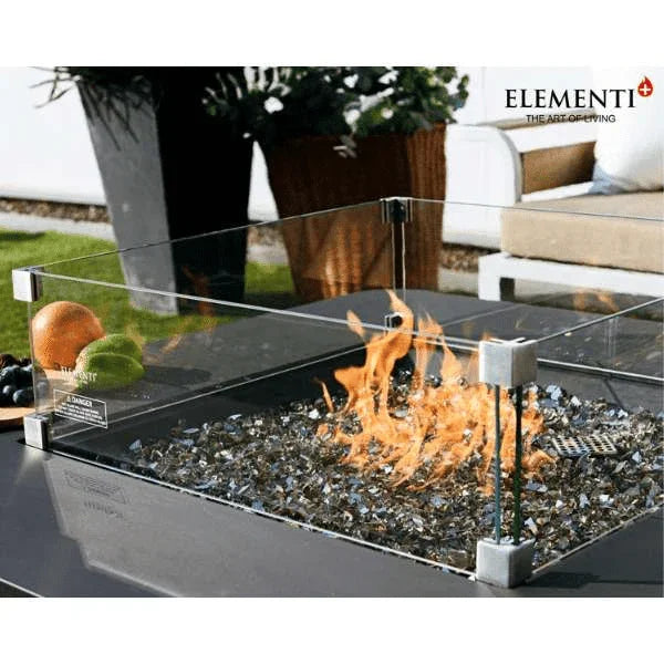 Elementi Plus Bergamo Fire Table OFG419DG - Energize Trek