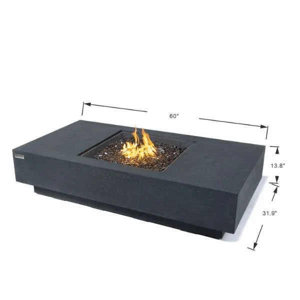Elementi Plus Cannes Fire Table OFG416DG - Energize Trek