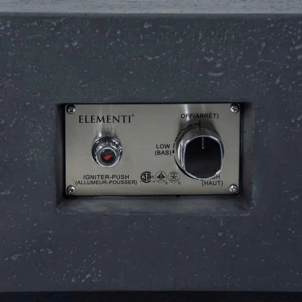 Elementi Plus Positano Fire Table OFG415DG - Energize Trek