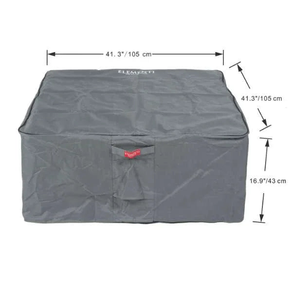 Elementi Plus Sofia Marble Porcelain Fire Table OFP103BB - Energize Trek