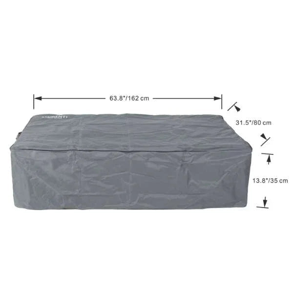 Elementi Plus Valencia Porcelain Top Fire Table OFP102BB - Energize Trek