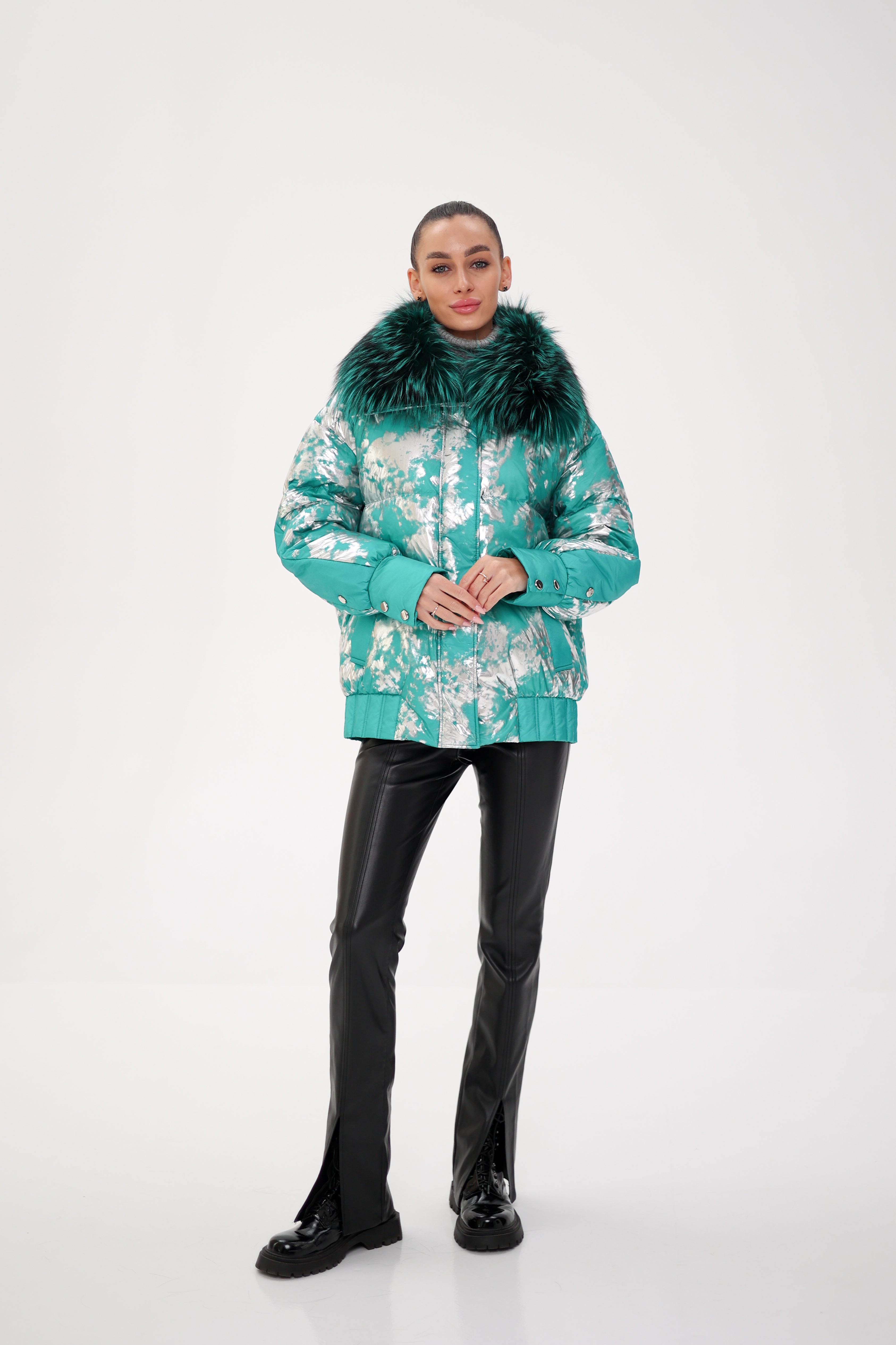 Glacier Fox Collar Down Fill Puffer - Energize Trek