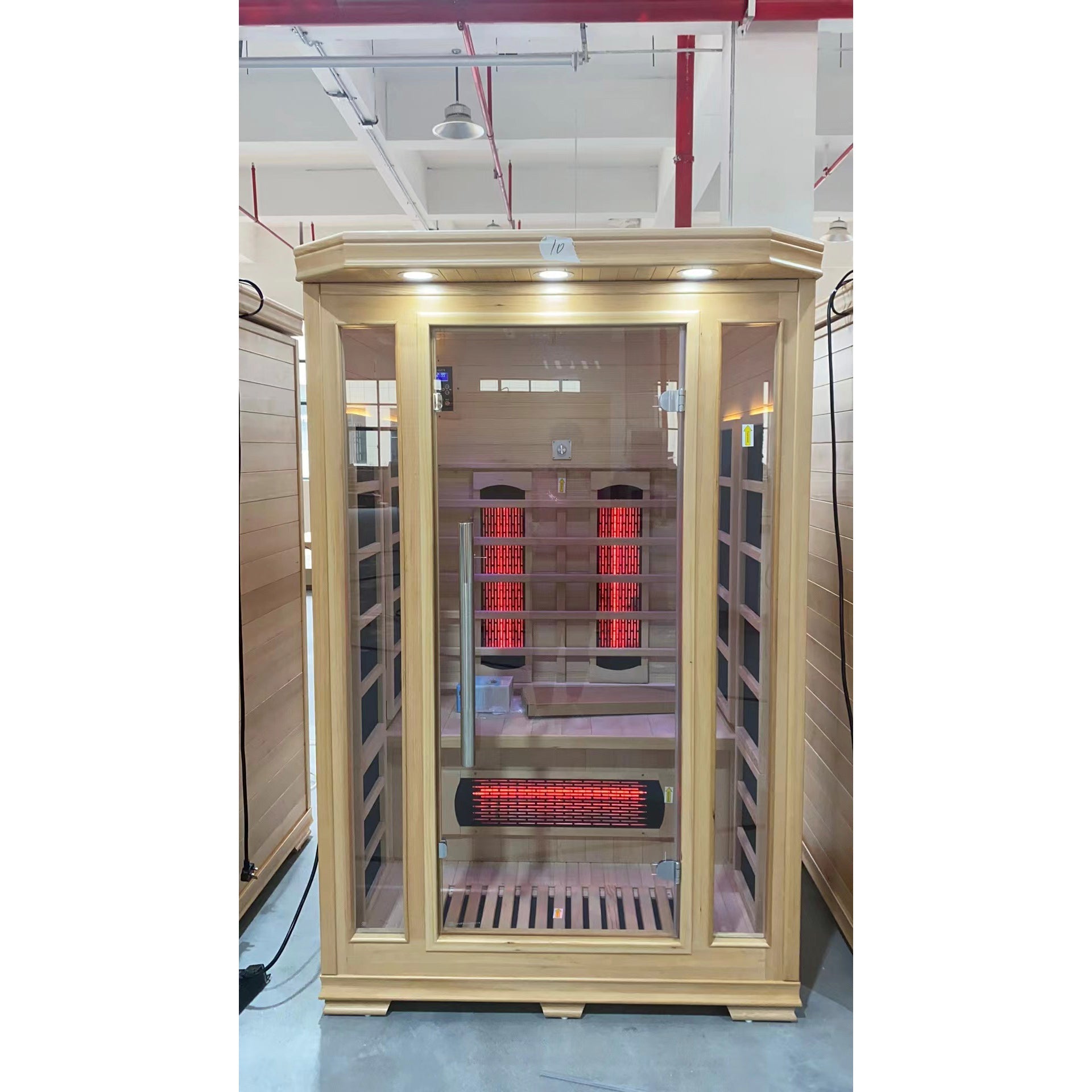 SAUNA EVOLUTION® Indoor Wooden Dry Cabin Customized Sauna Room Far Infrared 04 - Energize Trek