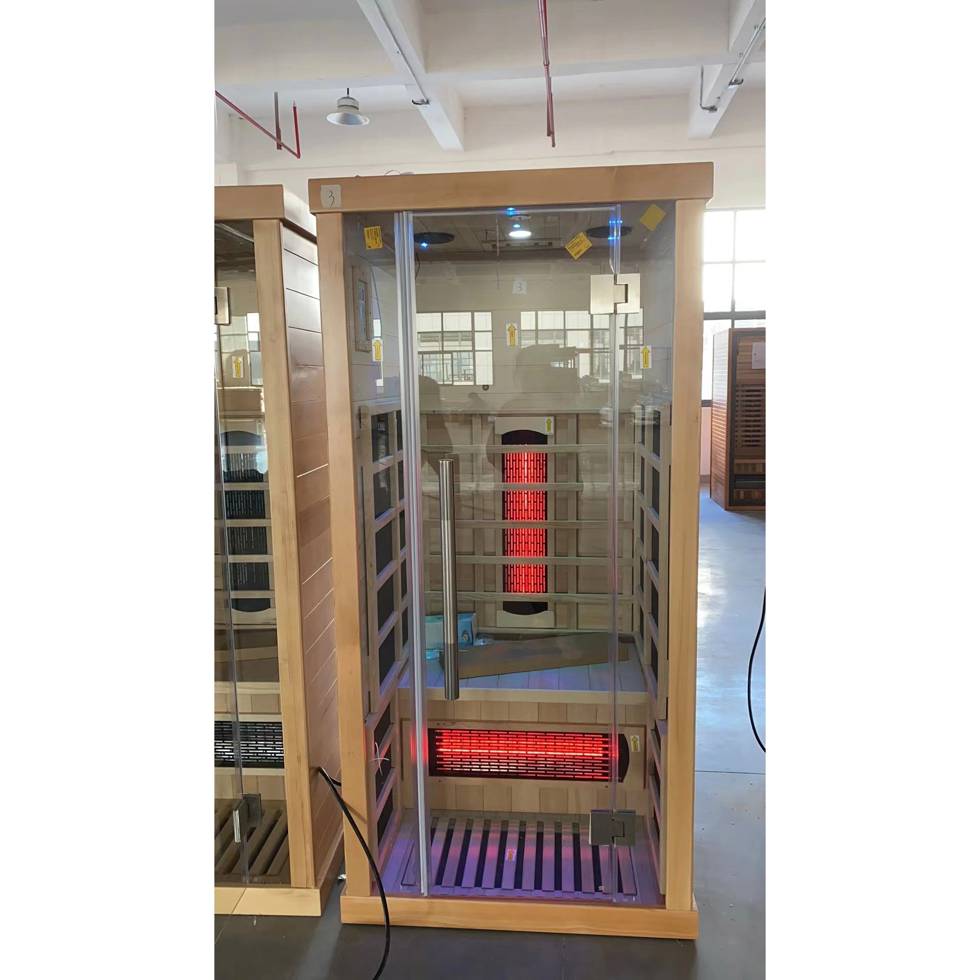 SAUNA EVOLUTION® Full Spectrum Indoor Solid Wood Sauna Far Infrared 11 - Energize Trek