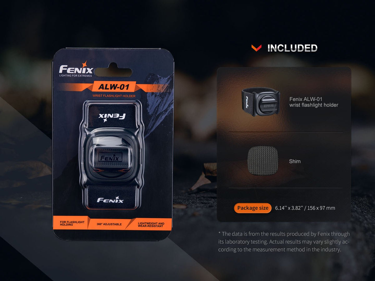 Fenix ALW-01 Wrist Flashlight Holster - Energize Trek
