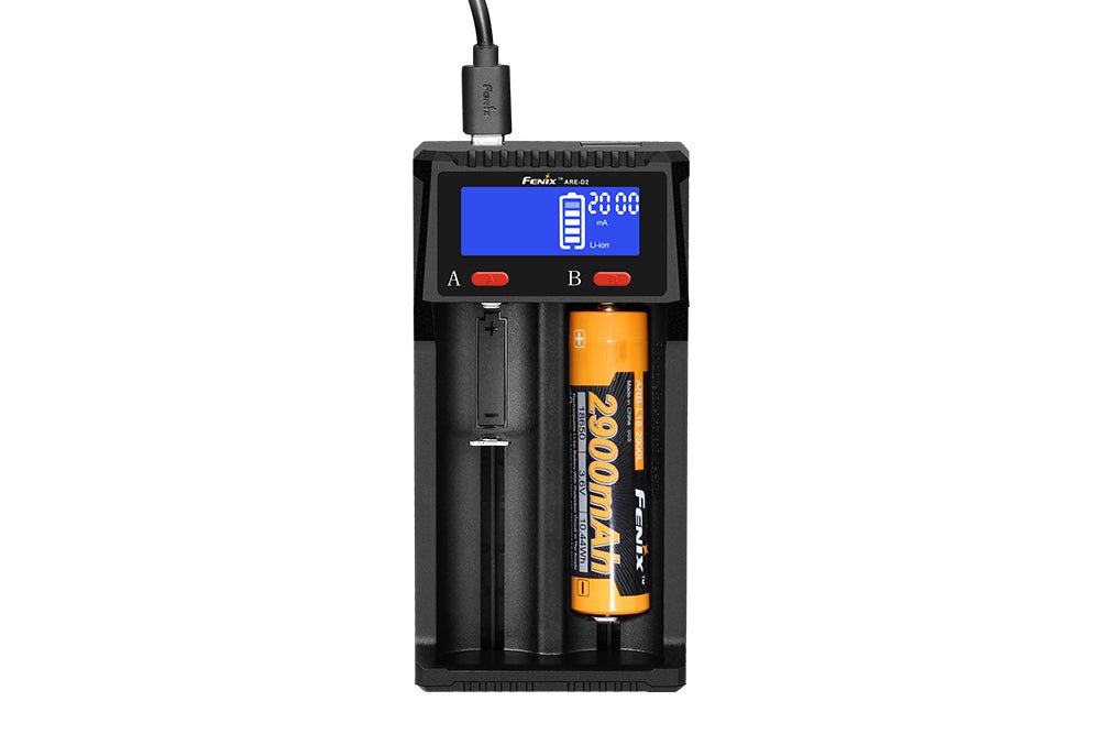 Fenix ARE-D2 Dual Channel Smart Battery Charger - Energize Trek