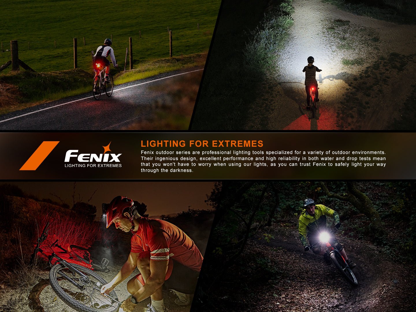 Fenix BC06R Smart-Brake Bicycle Taillight - Energize Trek