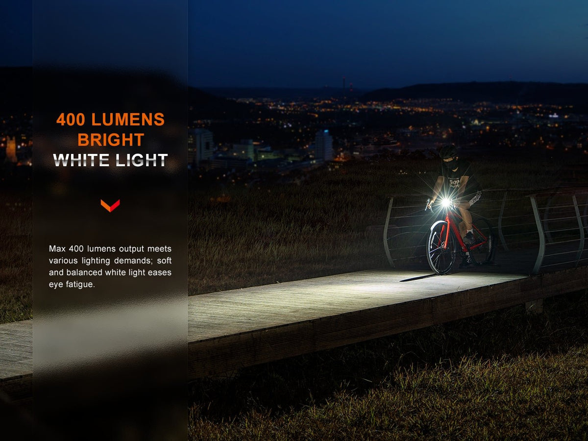 Fenix BC15R Lightweight Rechargeable Bicycle Light - Energize Trek