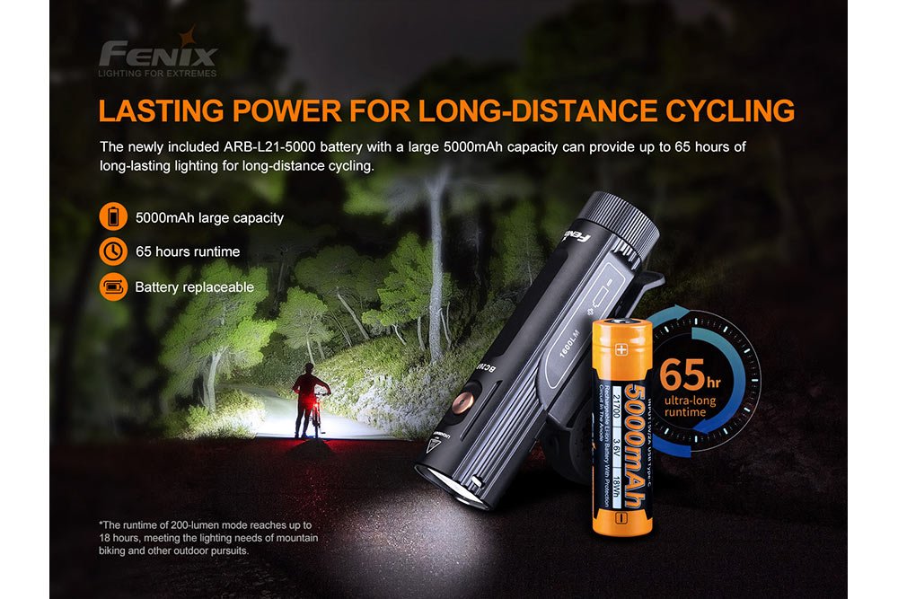 Fenix BC26R LED Bike Light - Energize Trek