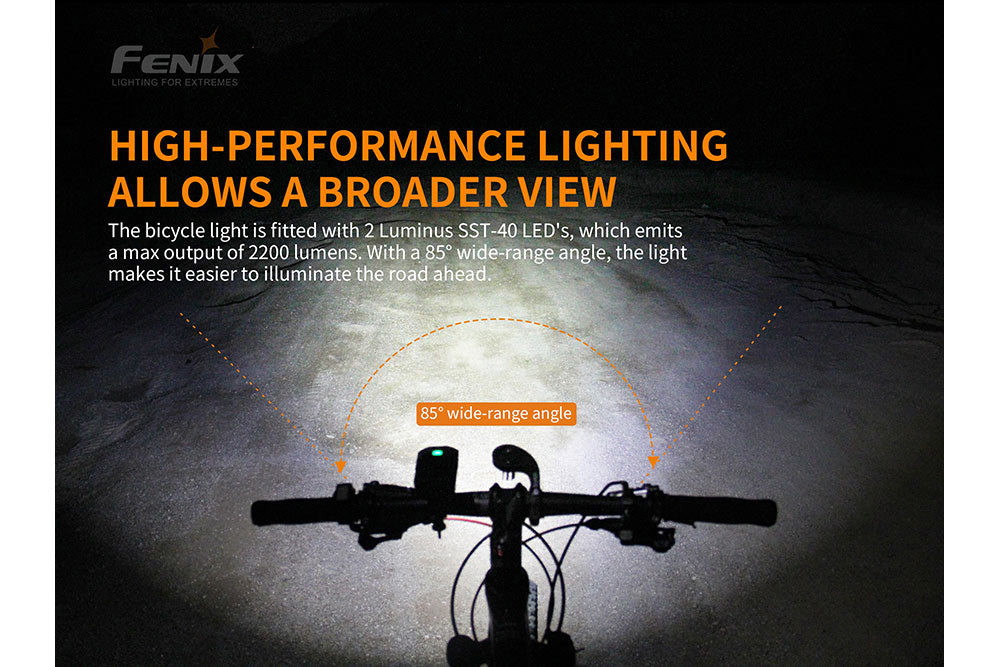 Fenix BC30 V2 LED Bike Light - Energize Trek