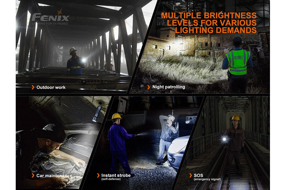 Fenix C7 High-performance Rechargeable LED Flashlight - 3000 Lumens - Energize Trek