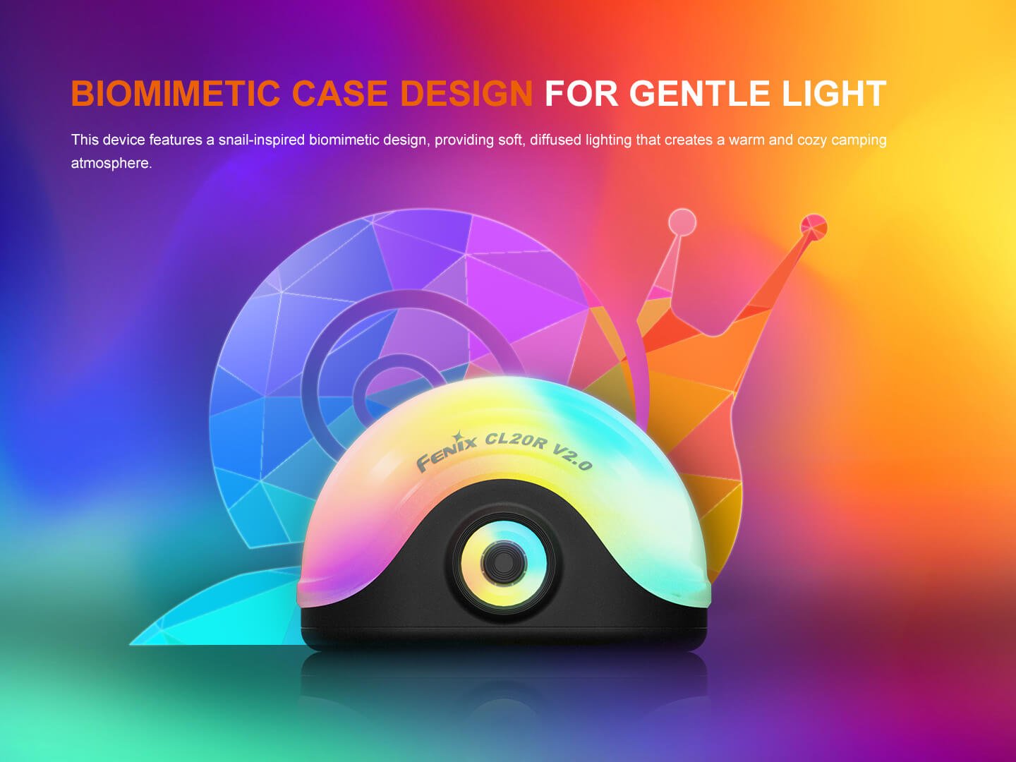 Fenix CL20R V2 Multicolor Camping Lantern - Energize Trek
