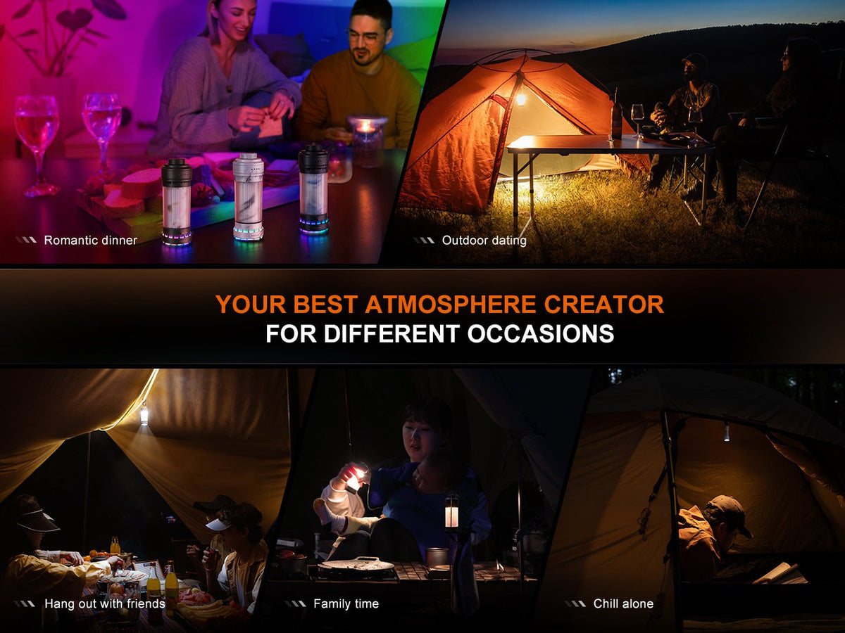 Fenix CL22R Camping Lantern - Energize Trek